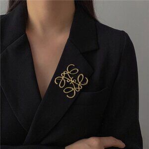 Loewe Anagram Brooch